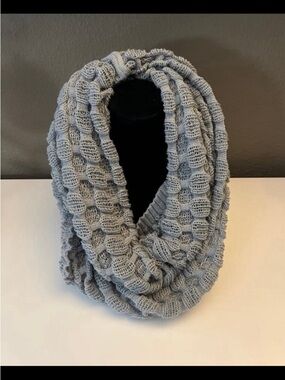 Macy's Light Gray Chunky Knit Infinity Scarf